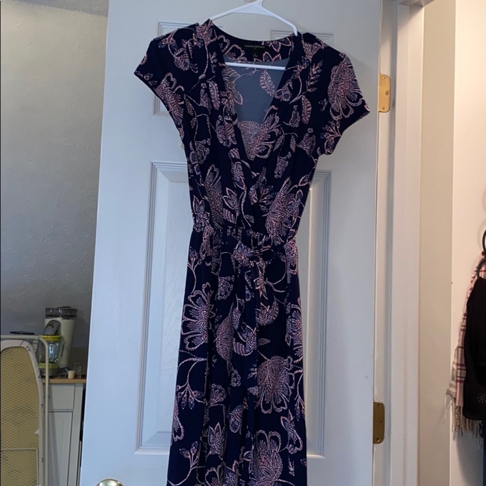 Small Banana Republic faux wrap dress.